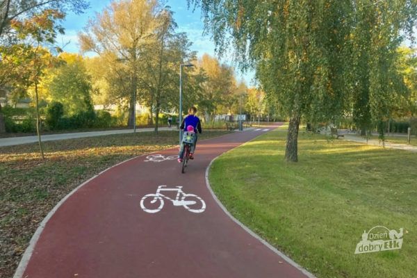 Rozbudowa dróg  rowerowych w Ełku.Utworzenie  drogi rowerowej  nad Jeziorem Ełckim  od ulicy Zamkowej