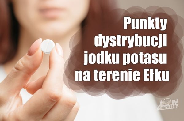Dystrybucja jodku potasu w Ełku: „odbieram tam, gdzie głosuję”