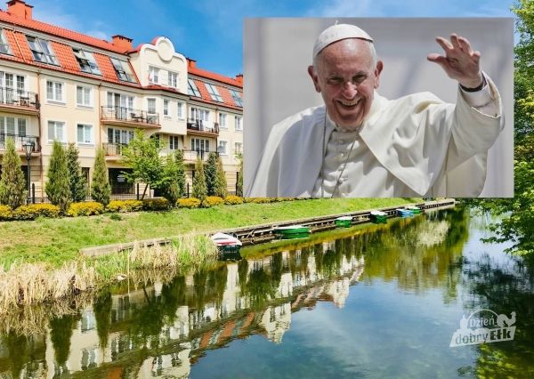 Papież Franciszek błogosławi mieszkańcom Ełku